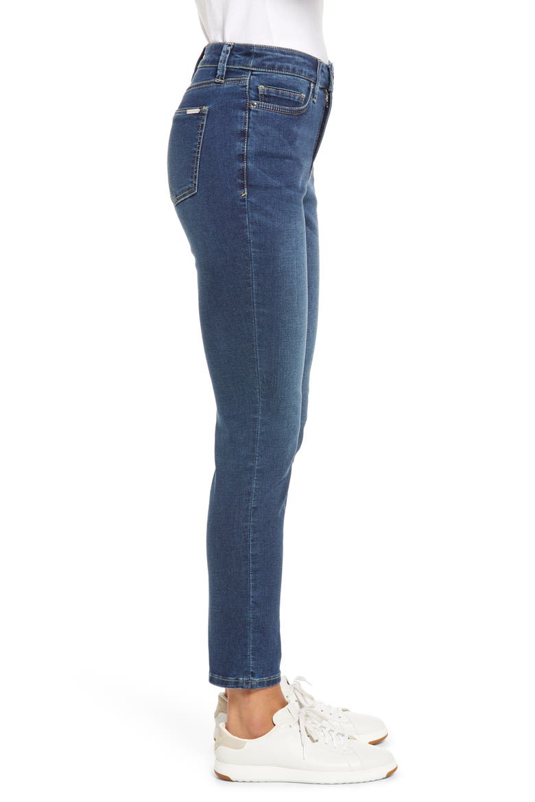 Bora Cay High Waist Ankle Jeans, Alternate, color, BREAKWATER WASH