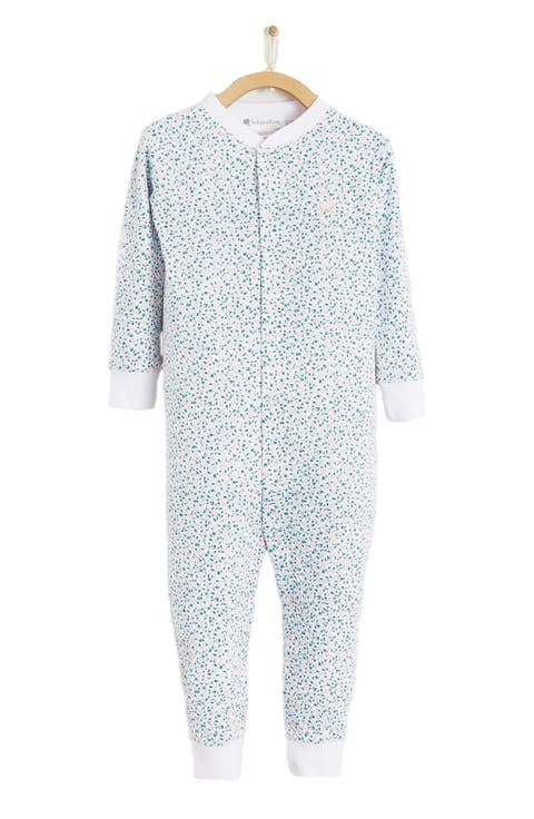 Premium Peruvian Pima Cotton Emma One-Piece Snug Pajamas For Infant
