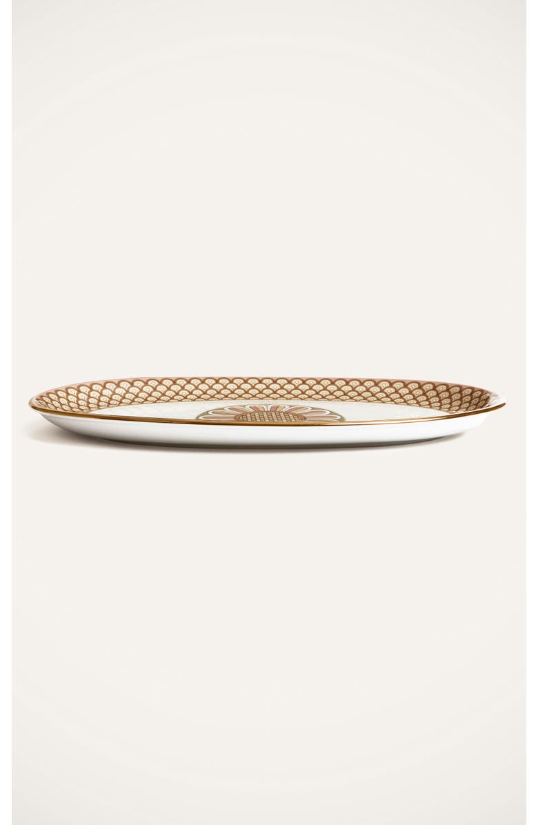 La DoubleJ Oval Platter Odysseus Dusty Pink, Alternate, color,