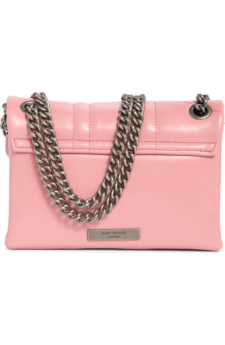 Kurt Geiger London Mini Kensington Union Jack Crossbody Bag, Alternate, color, Pink
