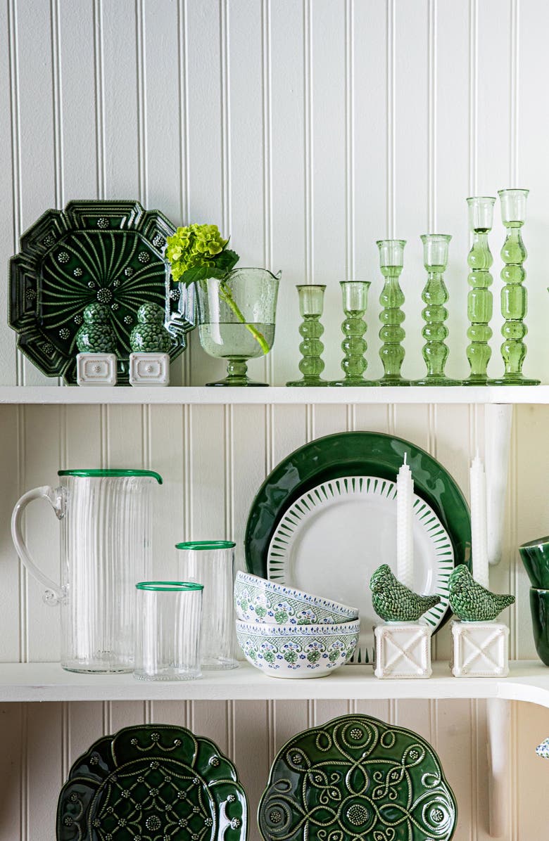 Juliska Nell Highball Glass, Alternate, color, Watercress