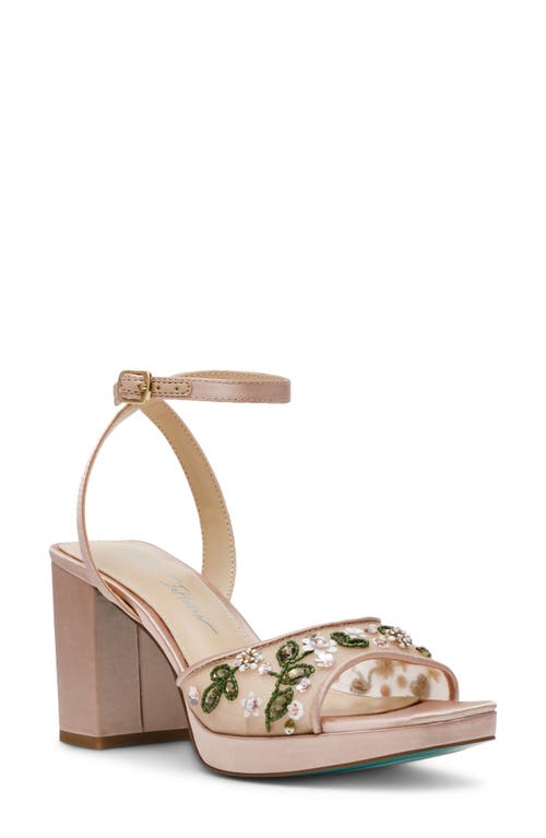 BETSEY JOHNSON BETSEY JOHNSON KIRRA ANKLE STRAP SANDAL