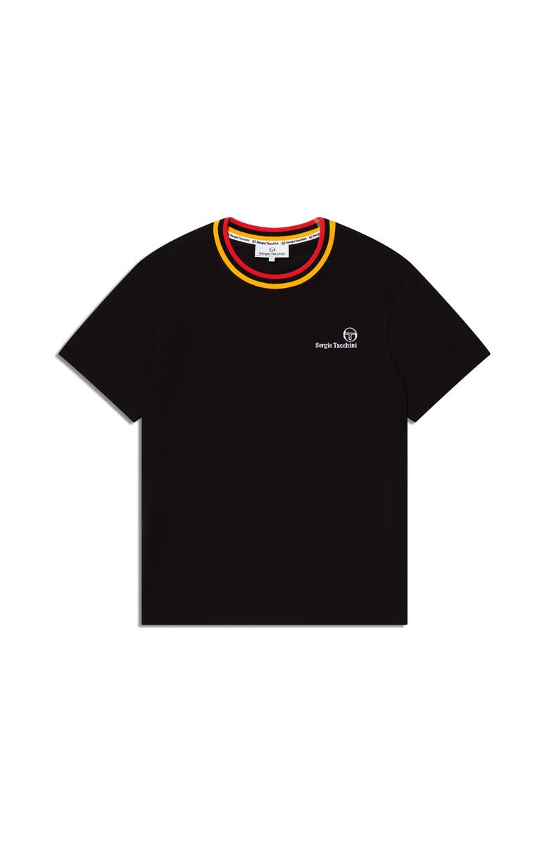 Sergio Tacchini World Champion T-Shirt, Alternate, color, Black Beauty