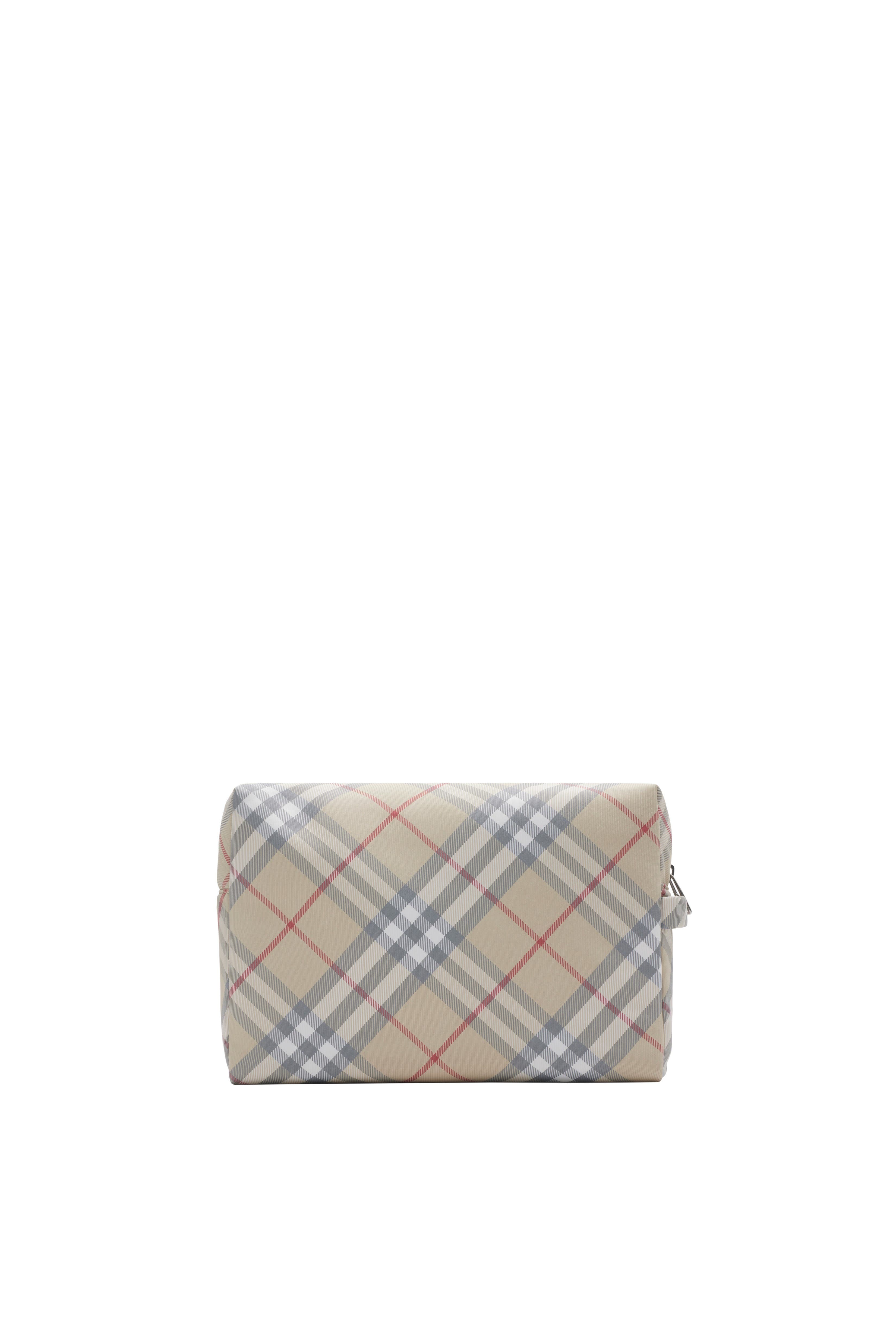 Burberry Check Baby Changing Pouch, Alternate, color, 
