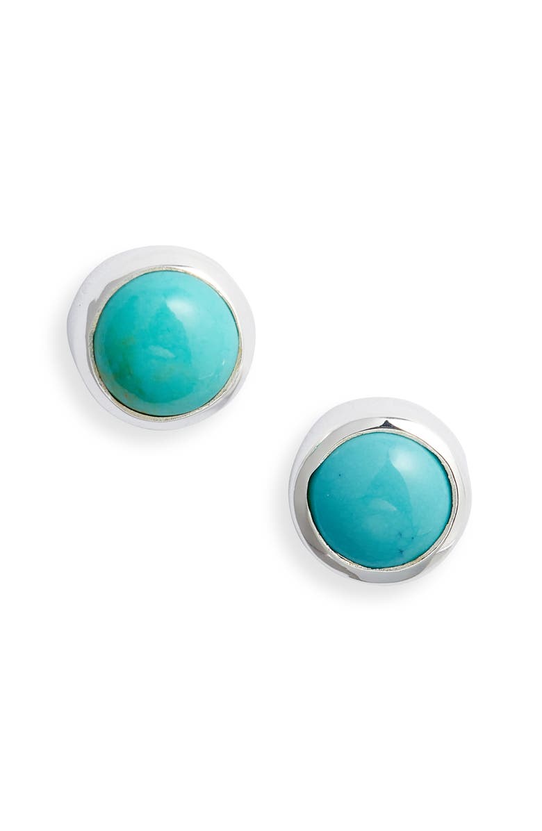 Anna Beck Small Turquoise Stud Earrings, Main, color,