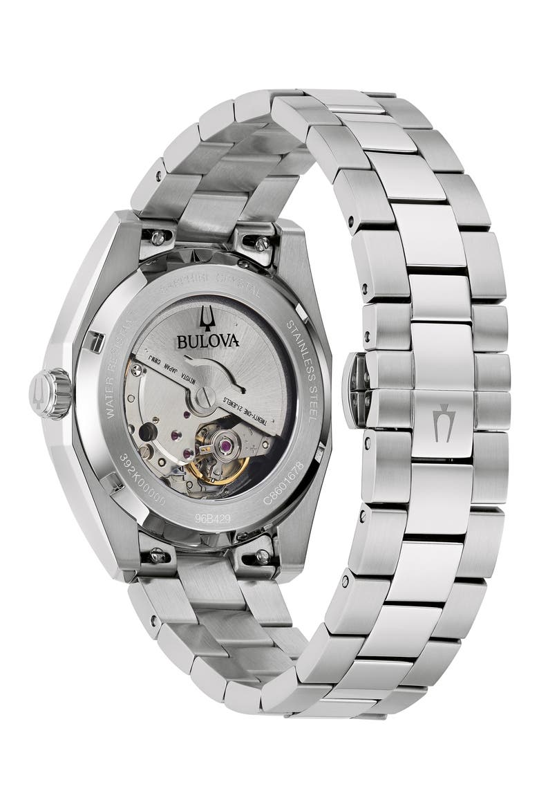 Surveyor Bracelet Watch, 39mm, Alternate, color, SILVER-TONE