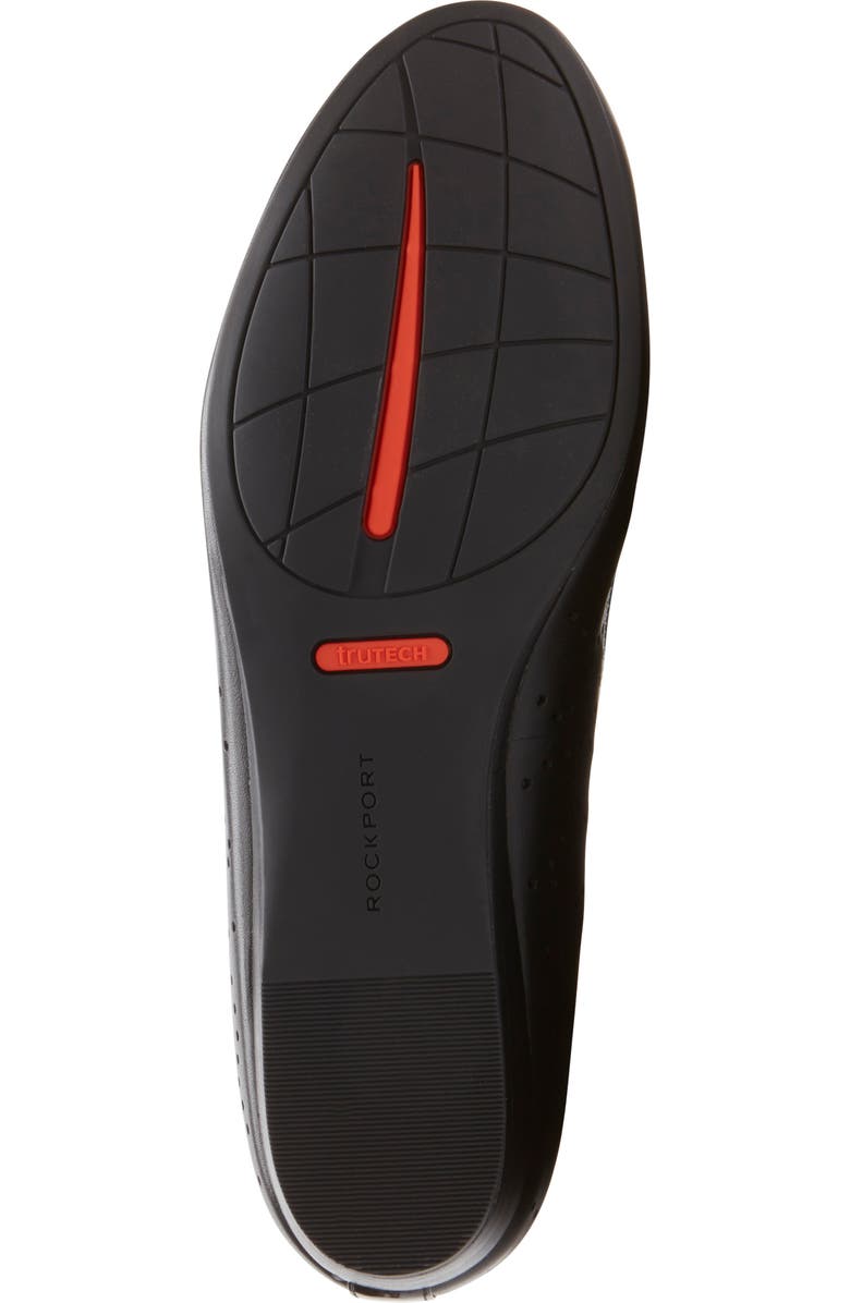 Rockport Shea Perforated Tie Flat, Alternate, color,