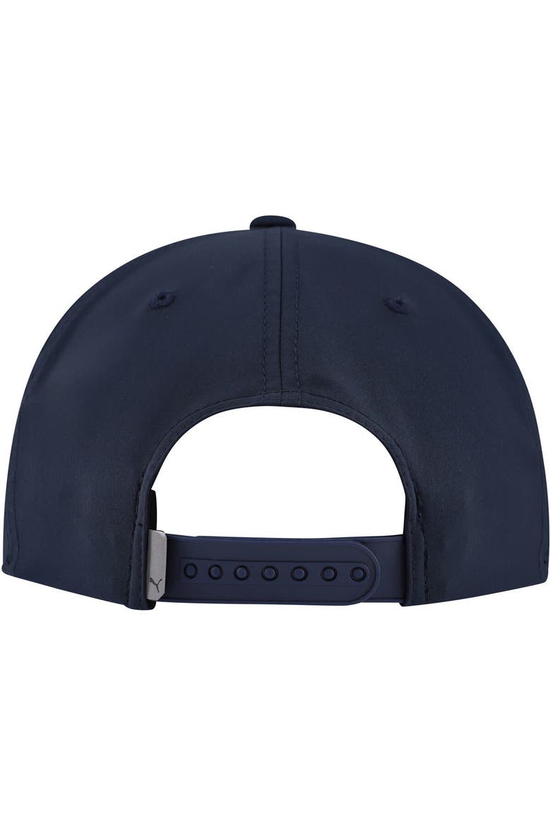 Men's Puma Navy THE PLAYERS 904 Rope Flexfit Adjustable Hat, Alternate, color, Navy
