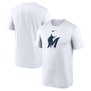 Nike Men's Nike White Miami Marlins New Legend Dri-FIT T-Shirt