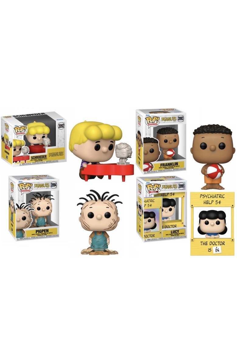 Funko Peanuts Funko Pop! TV Complete Set, Main, color, Multi-Color