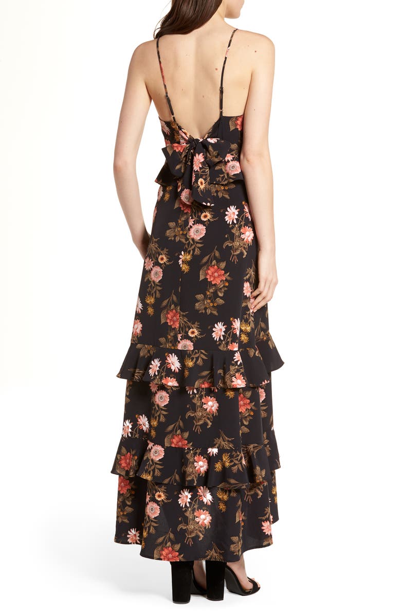 All in Favor Tiered Maxi Dress, Alternate, color, 