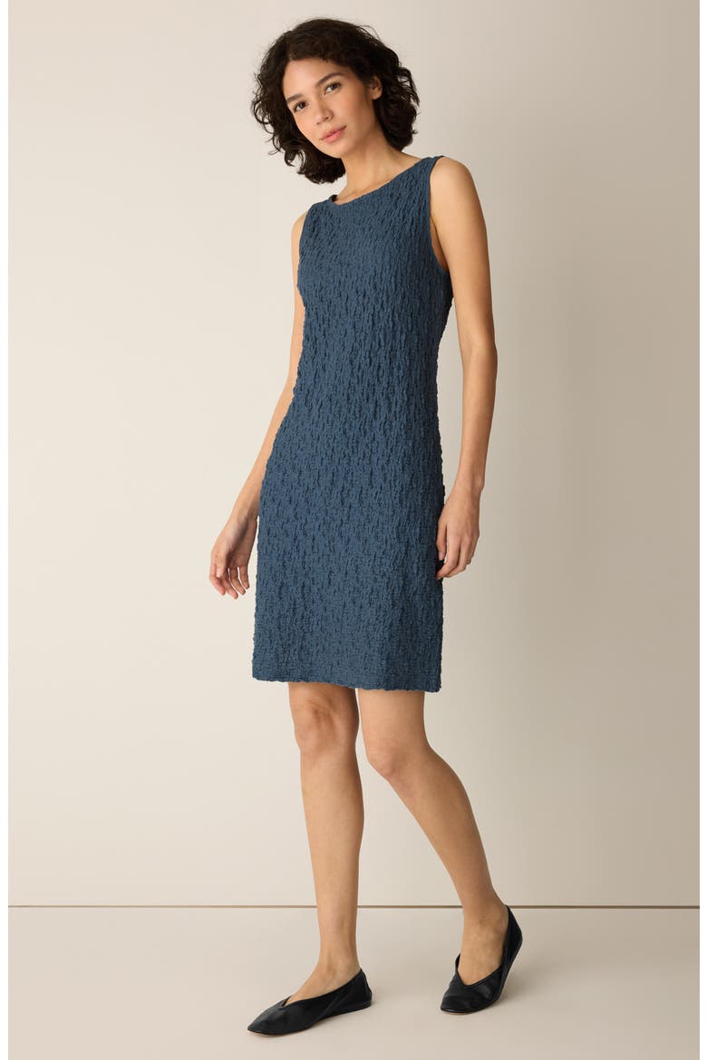 Bateau Neck Knit Dress, Alternate, color, COLD SPRING