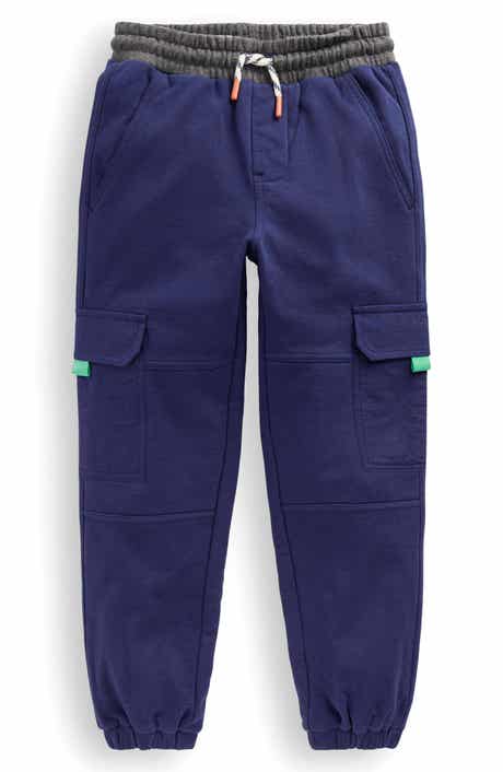 Mini Boden Kids' Cotton Ripstop Cargo Joggers