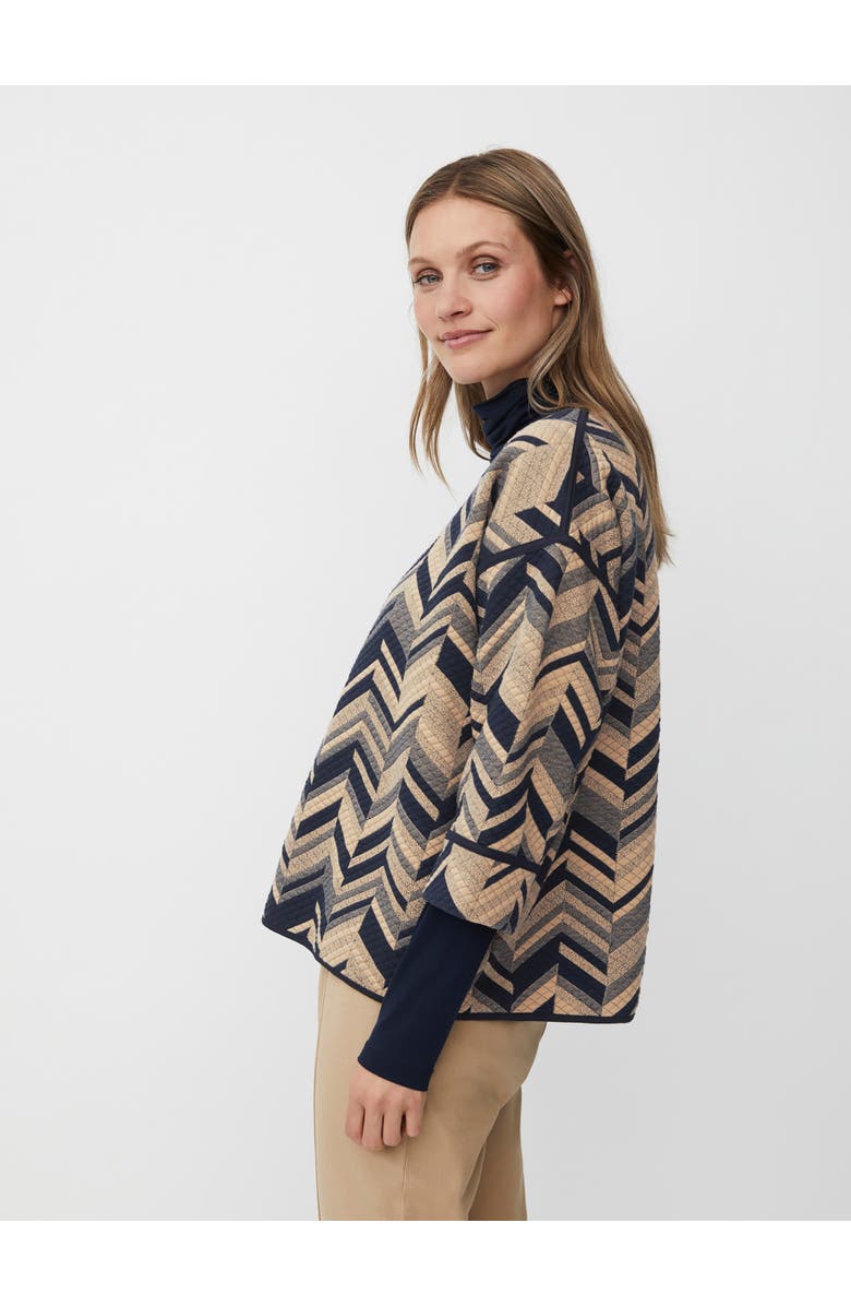 Masai Copenhagen MaBriella 3/4 Sleeve Round Neck Blouse, Alternate, color, Travertine