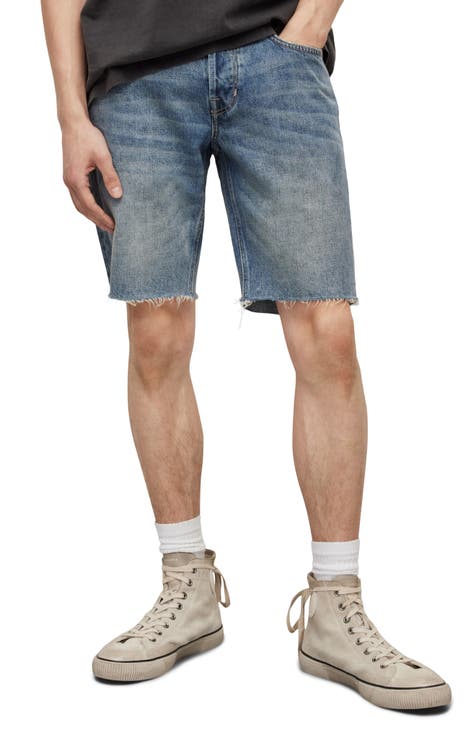 AllSaints Switch Cutoff Denim Shorts Nordstrom