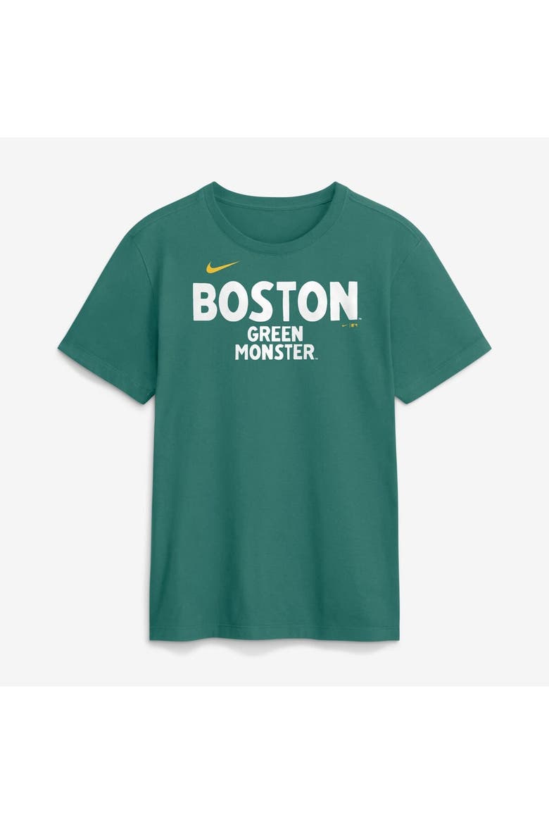 Men's Nike Green Boston Red Sox City Connect Wordmark T-Shirt, Alternate, color, Green