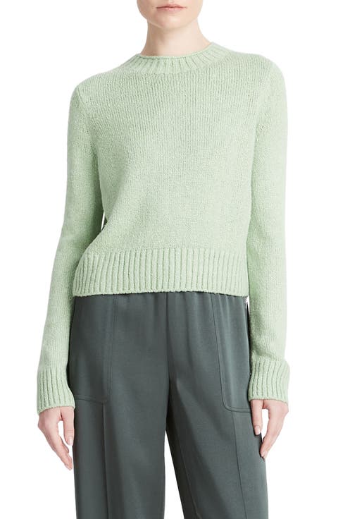 Silk Crewneck Sweater