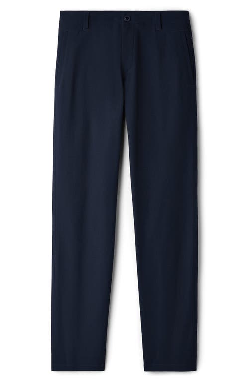 Rhone Nomad Slim Fit Tech Water Repellent Chinos In Blue