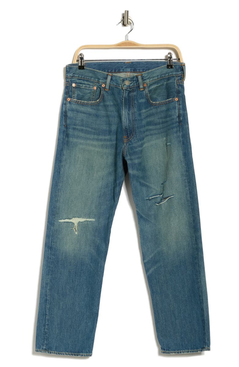 DENIMIST Lucy Straight Leg Boyfriend Jeans, Alternate, color, Fulton