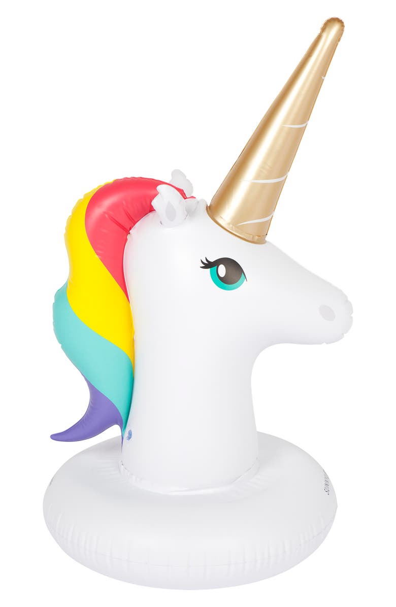 Sunnylife Inflatable Unicorn Ring Toss Game, Alternate, color, 