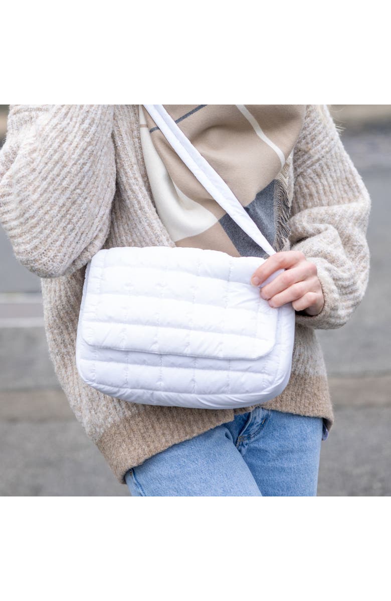 Youzey The Halo Crossbody Bag, Alternate, color, White