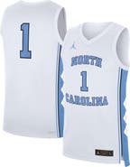 Jordan Brand Men's Jordan Brand White North Carolina Tar Heels Home Replica Basketball Jersey
