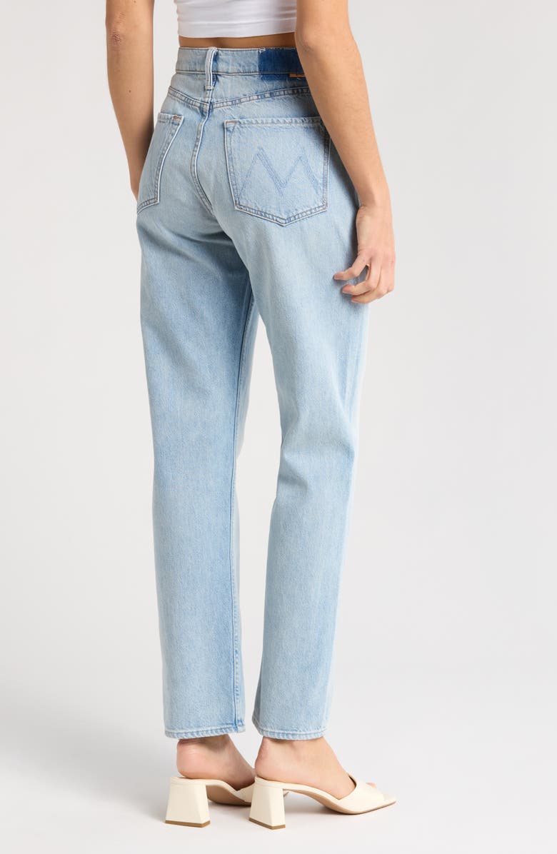 MOTHER High Waist Study Skimp Straight Leg Jeans, Alternate, color,