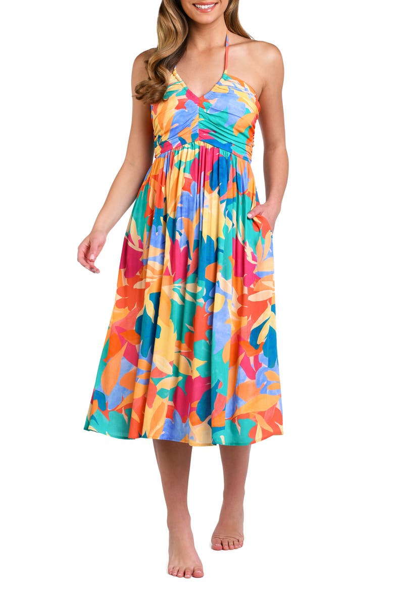 Fantasy Resort Halter Cover-Up Dress video