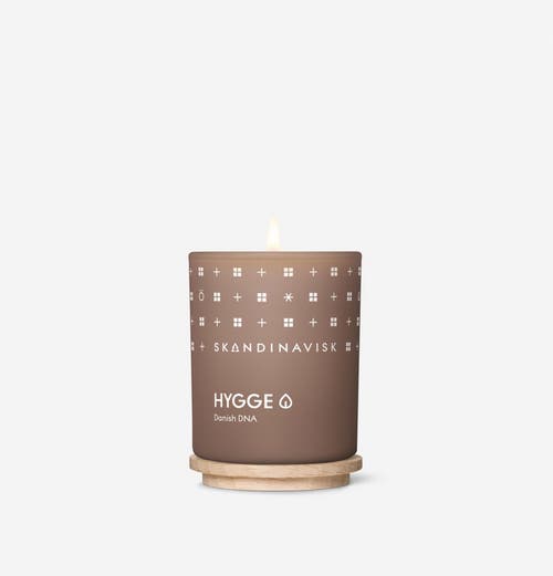 Skandinavisk Hygge Scented Candle 65g In Brown