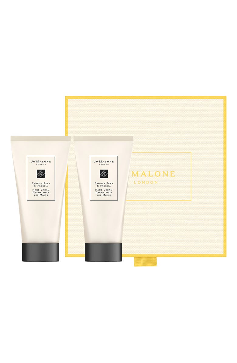 Jo Malone London<sup>™</sup> English Pear & Freesia Hand Cream Set, Main, color, 