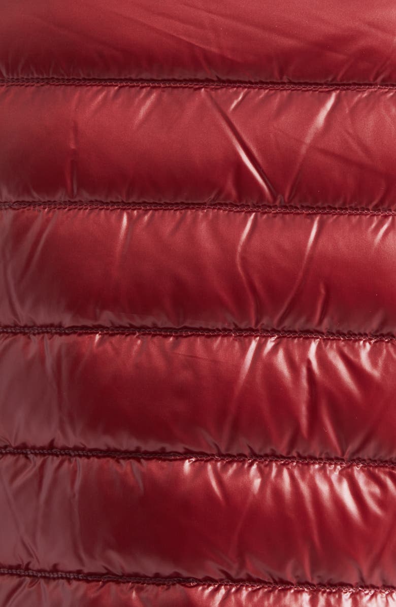 Herno Sofia Iconic Down Crop Puffer Jacket, Alternate, color, Burgandy