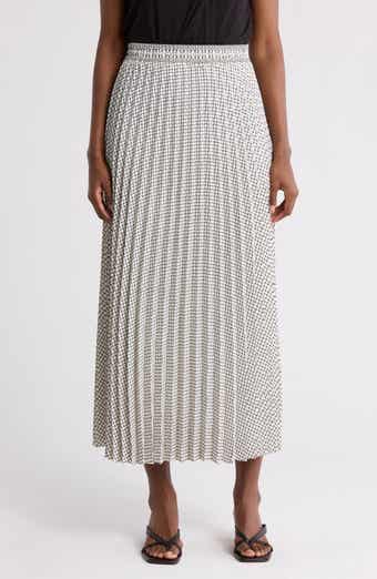 MAX STUDIO Pleated Maxi Skirt