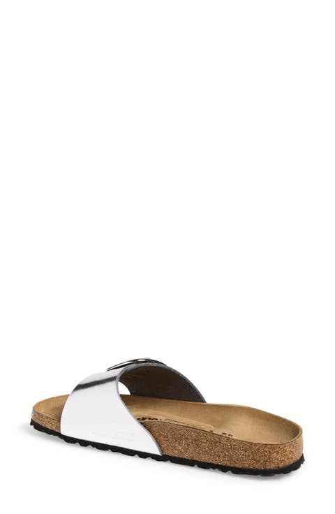 Madrid Big Buckle Slide Sandal