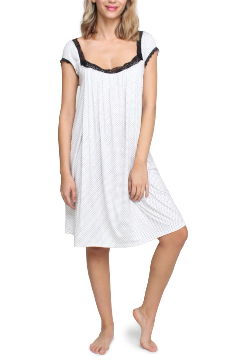 Savi Mom Joliet Maternity/Nursing Nightgown, Alternate, color, 