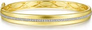 Gabriel & Co. 14K Gold Diamond Bangle