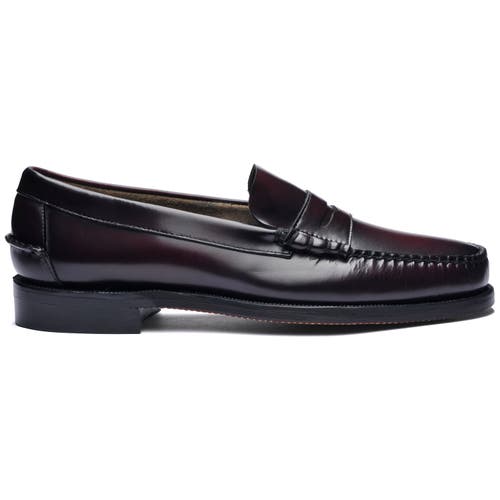 Sebago Classic Dan Penny Loafers In Black