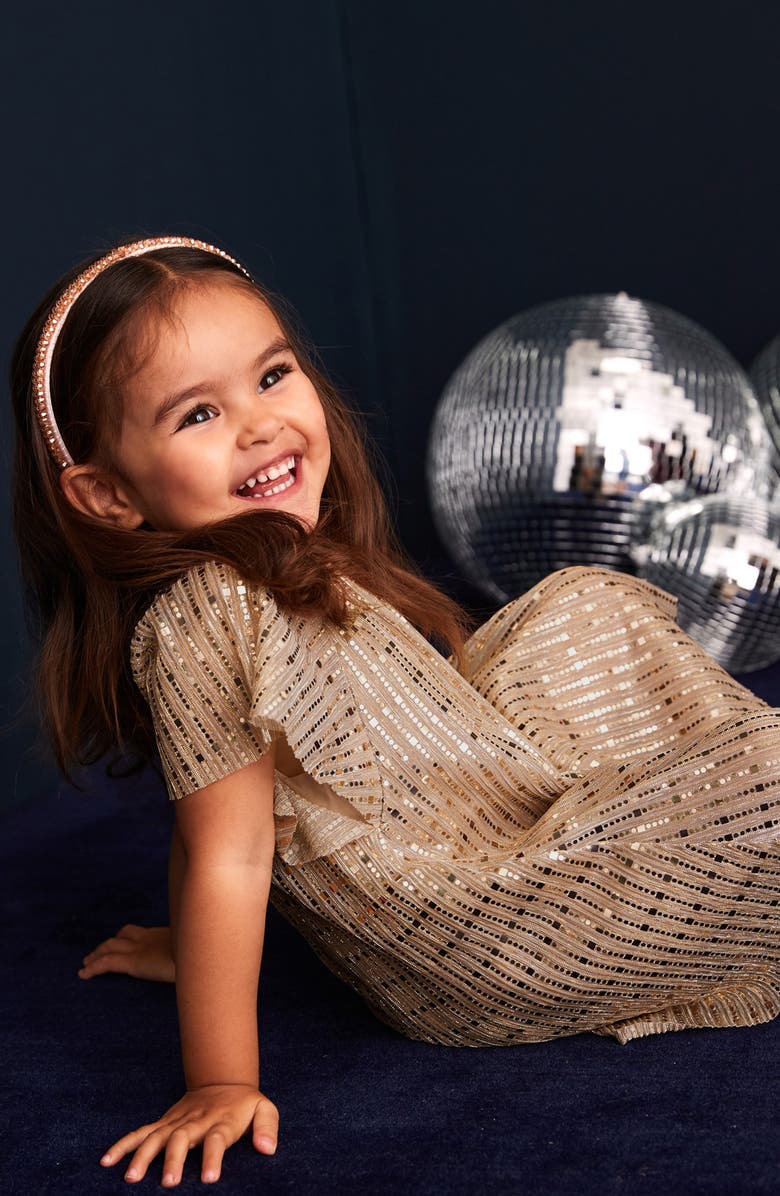 NEXT Kids' Sparkle Tulle Party Dress, Alternate, color, 