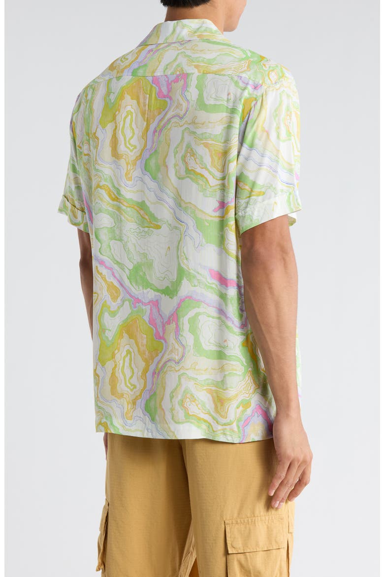 Clubhouse Camp Shirt, Alternate, color, GREEN MULTI