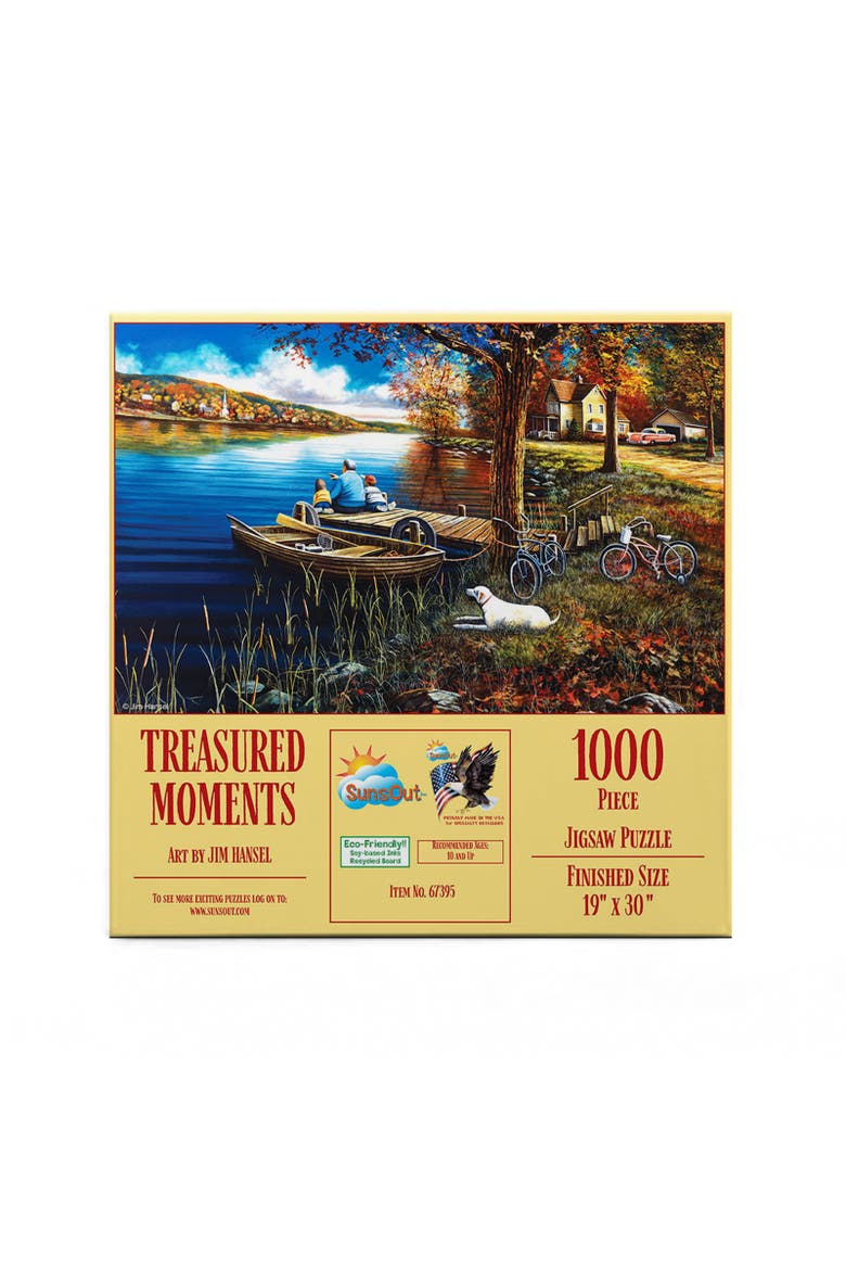 Treasured Moments 1000 piece Jigsaw Puzzle for Adults, Alternate, color, Multicolor