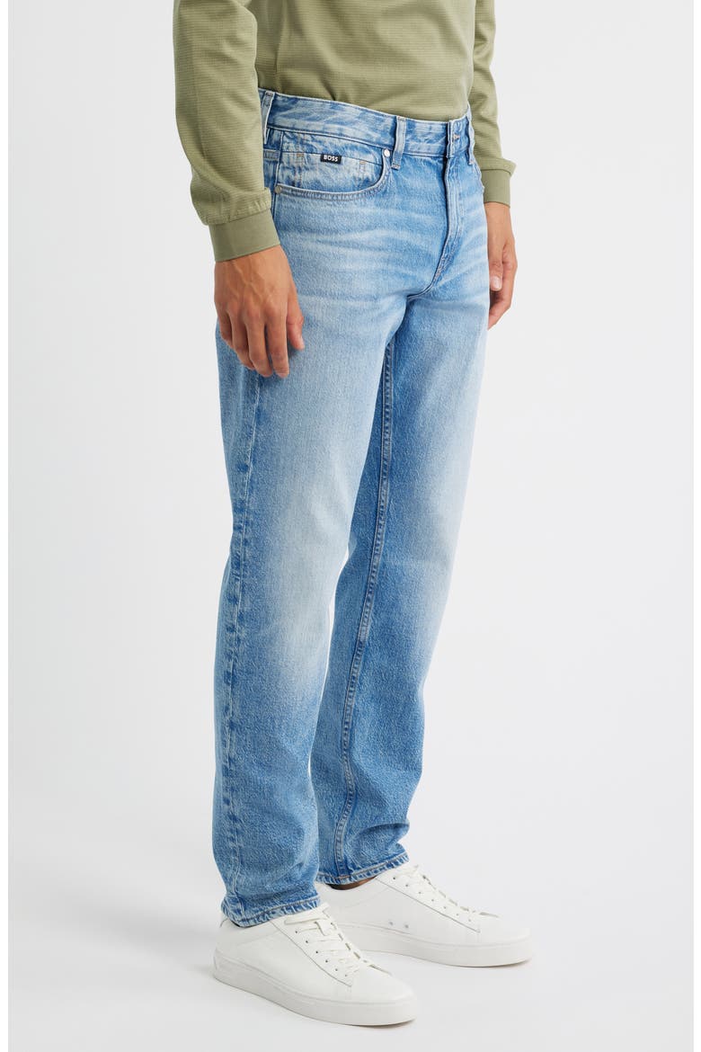 Delaware Slim Fit Jeans, Alternate, color, BRIGHT BLUE