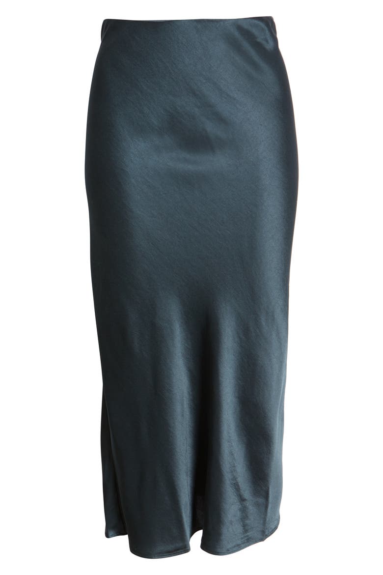 Midi Slip Skirt, Alternate, color, DARK SMOKE
