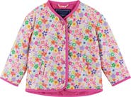 Andy & Evan Floral Print Quilted Jacket