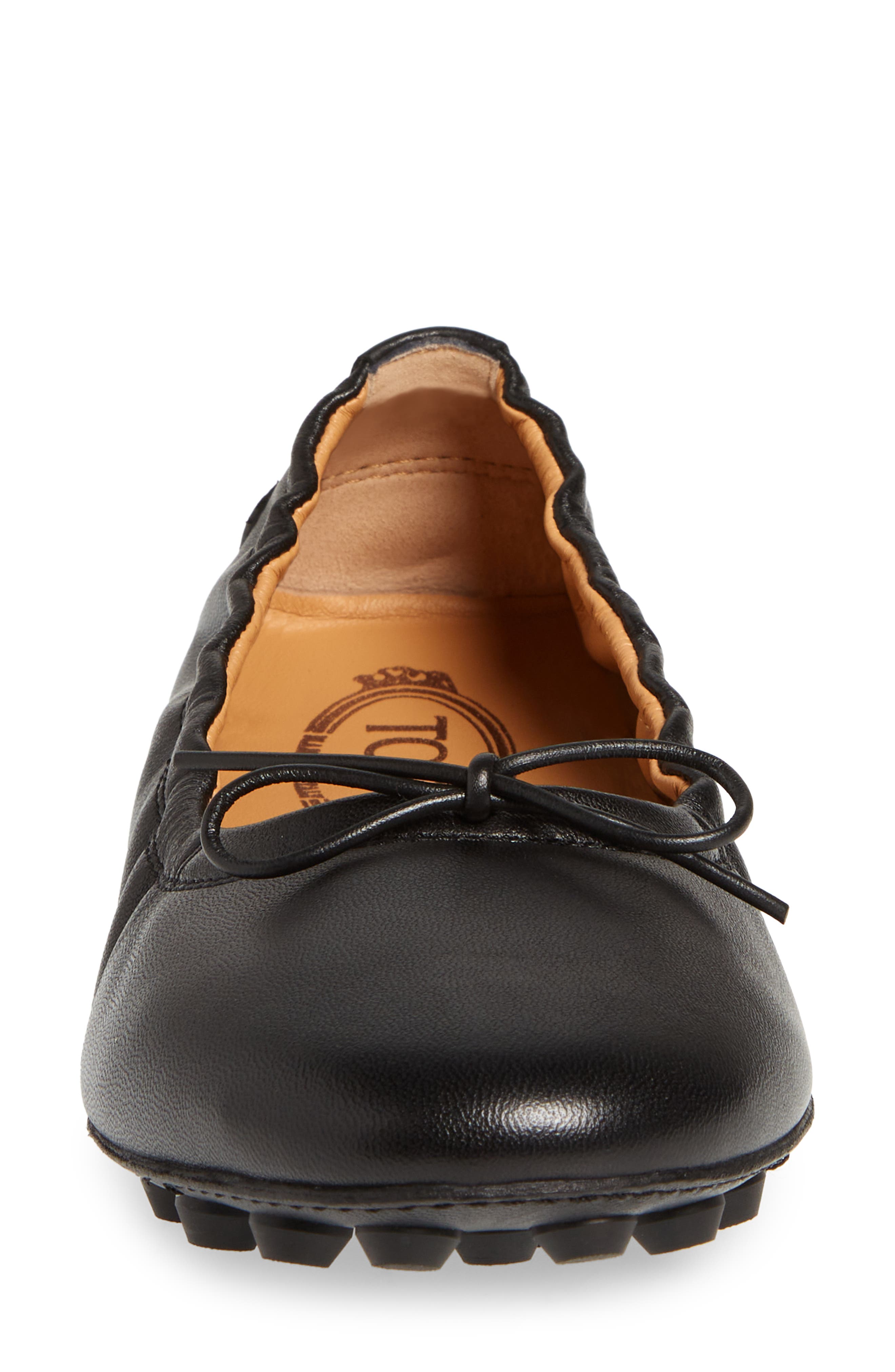Tod's Gommini Bow Ballet Flat, Alternate, color, 