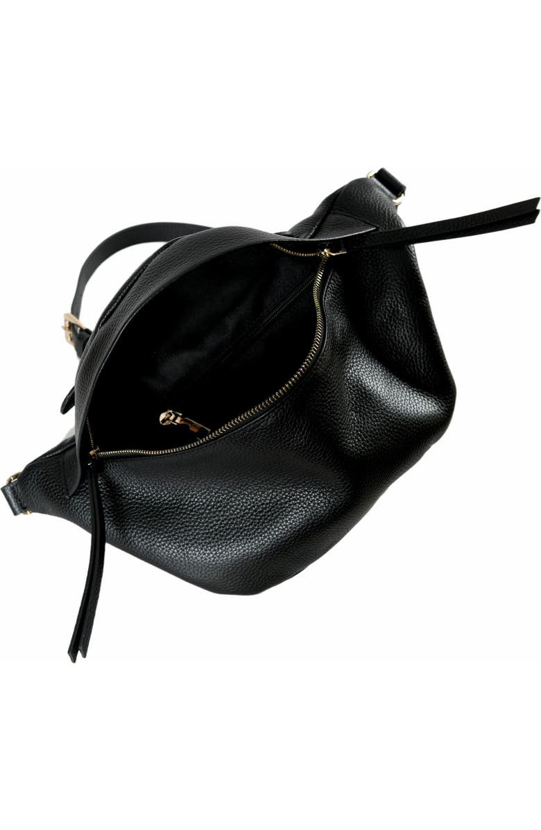 Forever & Always Shoes Bianca Red Leather Crossbody Bag, Alternate, color,