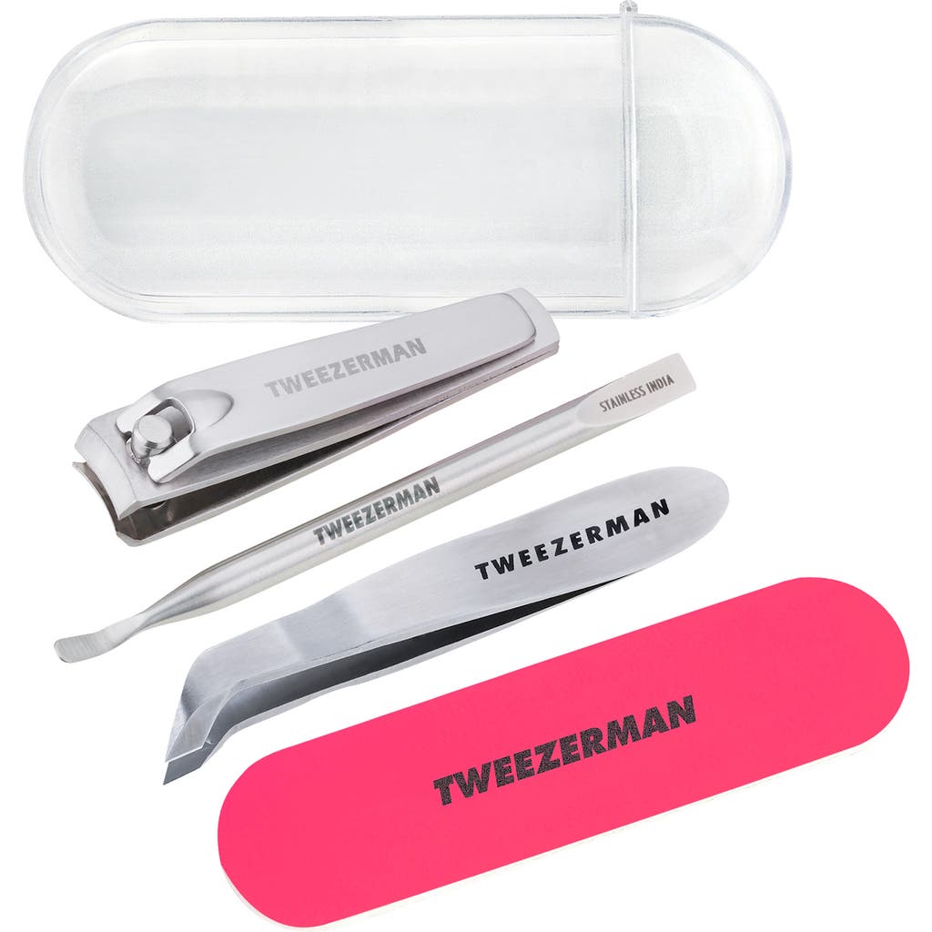Tweezerman Mini Neon 5-piece Nail Rescue Set In No Color