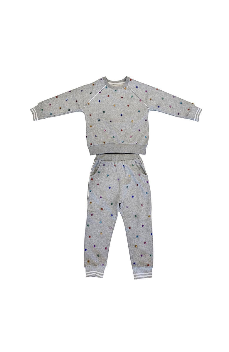 Lola + The Boys Rainbow Gem Trackset, Main, color, Grey