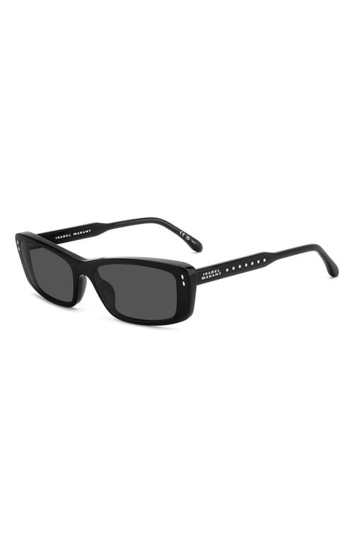 Isabel Marant 57mm Rectangular Sunglasses In Multi