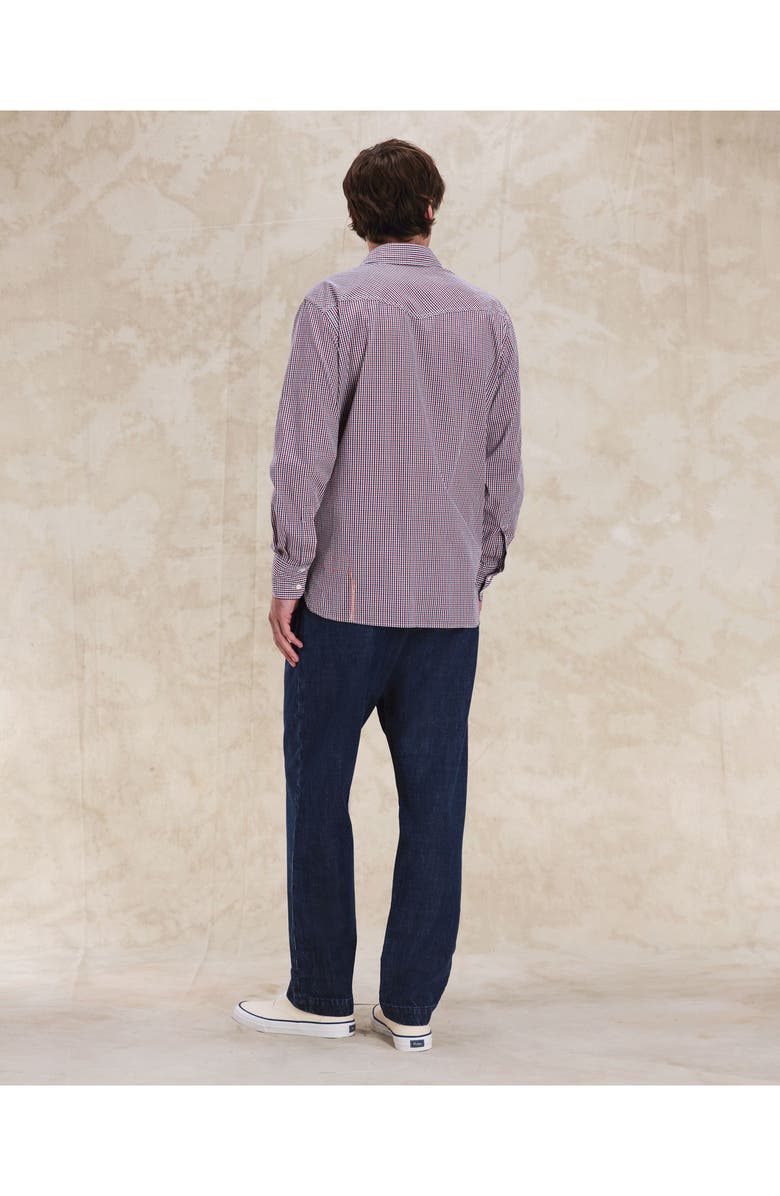 Fortela Tex2 Texan Shirt, Alternate, color, Red