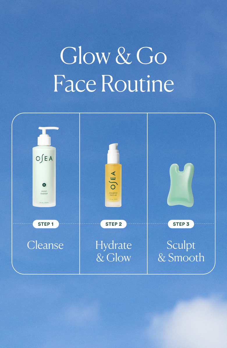 OSEA Glow & Go Skin Care Set (Limited Edition) $138 Value, Alternate, color, 