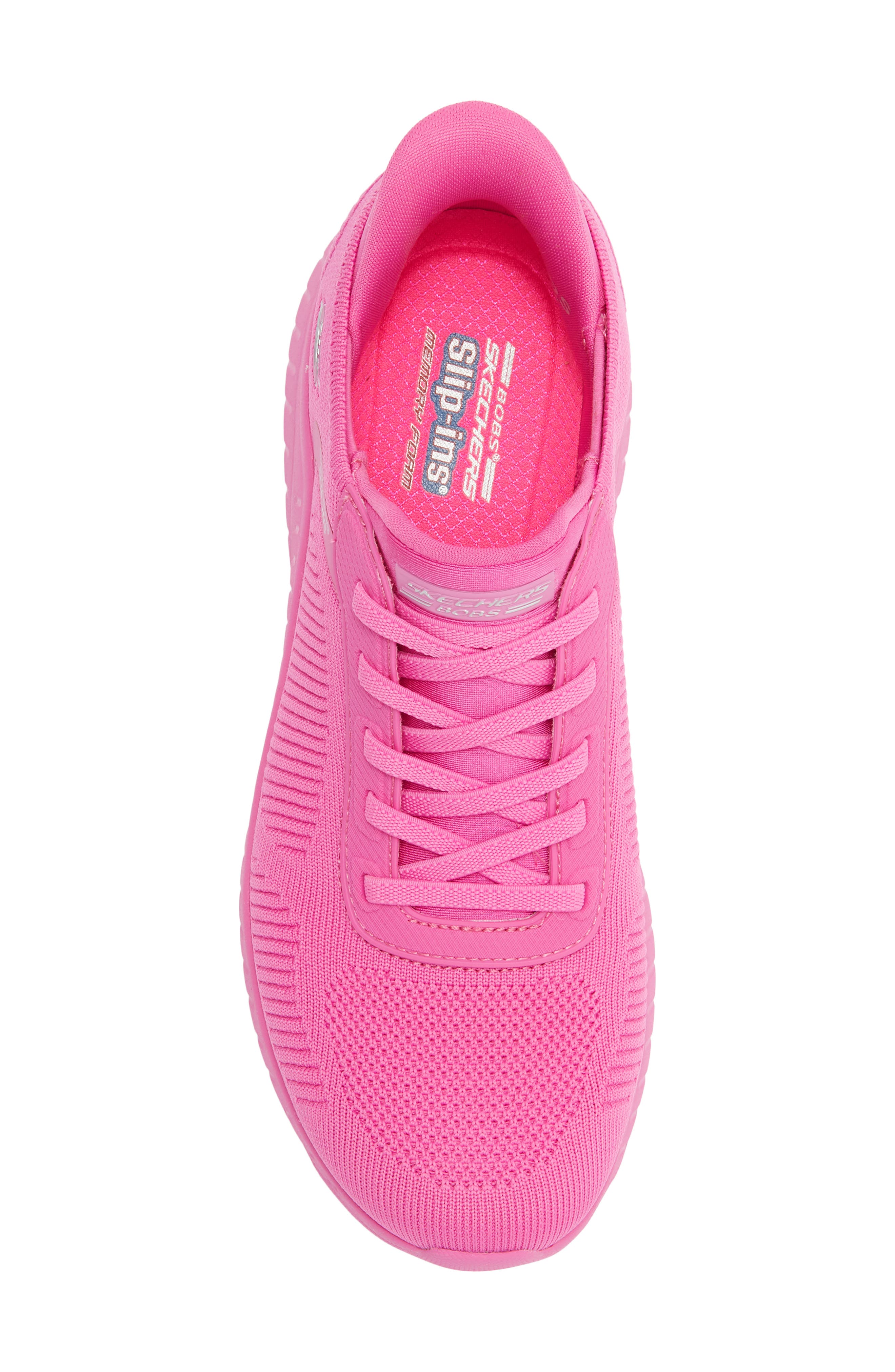 SKECHERS Slip-Ins<sup>®</sup> BOBS<sup>®</sup> Sport Sneaker, Alternate, color, Hot Pink